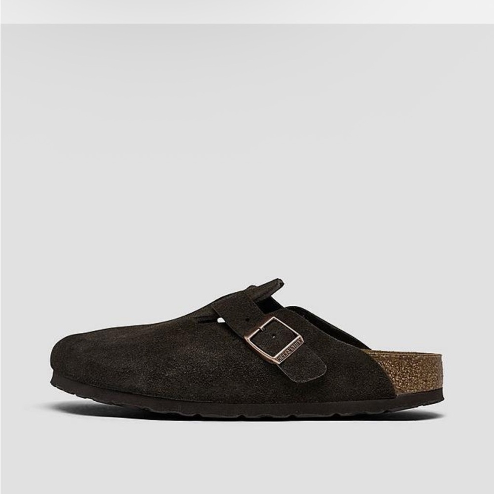 Birkenstock Black Suede Clogs - Picture 3 of 16